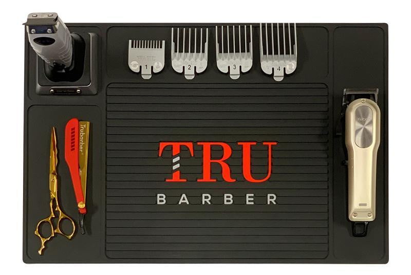 TRUbarber Barber Station Mat Organizer 19''x13'' Multiple Colors