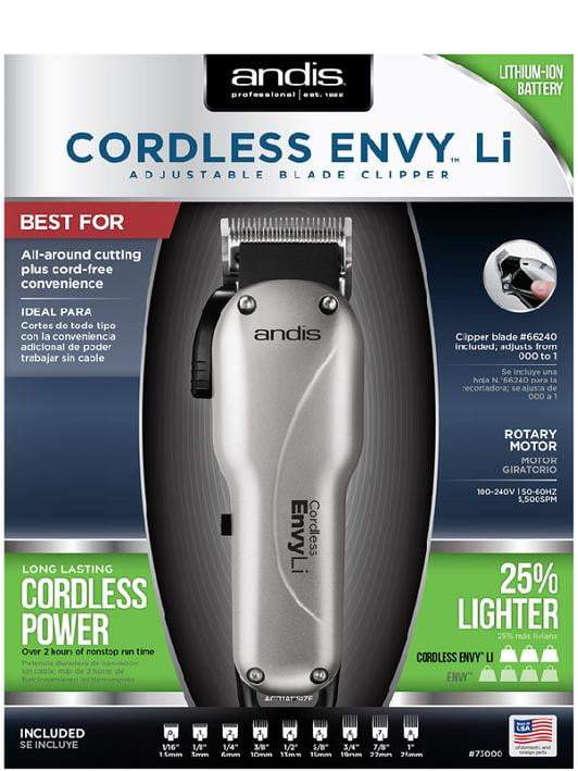 Andis Cordless envy Li Clipper.