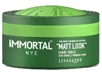 Immortal NYC Matt Look Hair Wax.