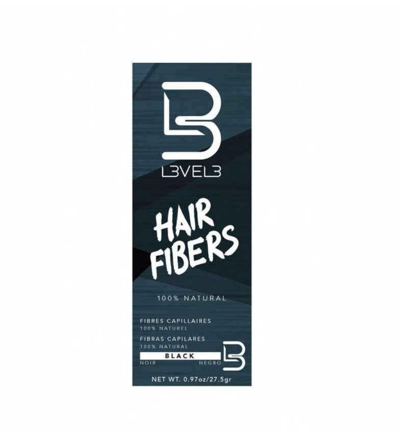 L3VEL3™ Hair Fibers – Black