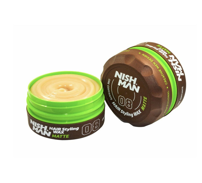 NISHMAN Hair Styling Wax 08 Matte 150 ml