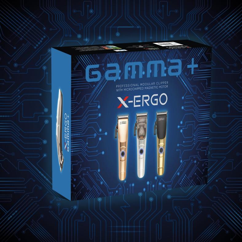 Gamma + Italia X-ERGO Linear Cordless Magnetic Clipper