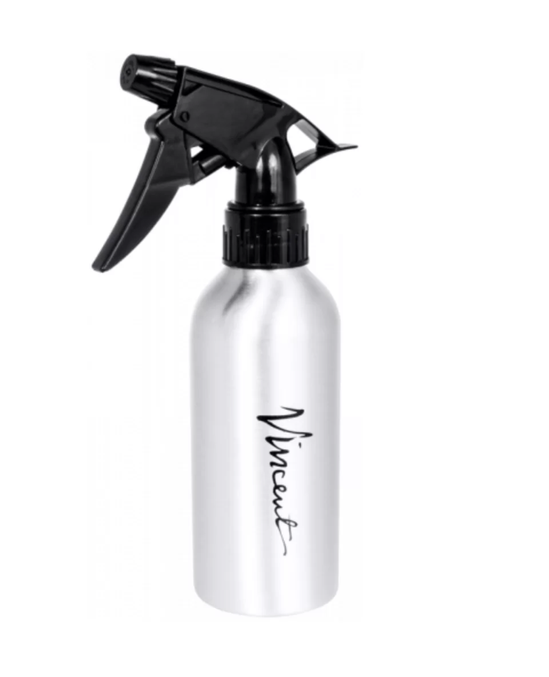 Vincent Aluminium Spray Bottle Black 10oz vt170