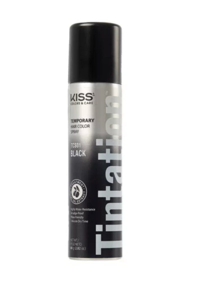 KISS TINTNATION TEMPORARY HAIR COLOR SPRAY 2.82 OZ – 3 color instock