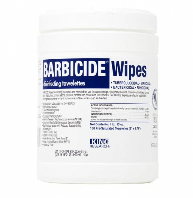 Barbicide Wipes