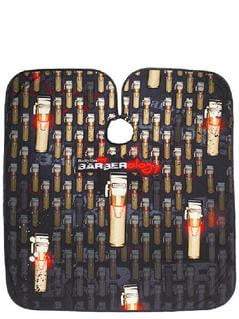 Babyliss PRO Barberology GoldFX Barber Cape w/Snap Button Closure by Illuzien