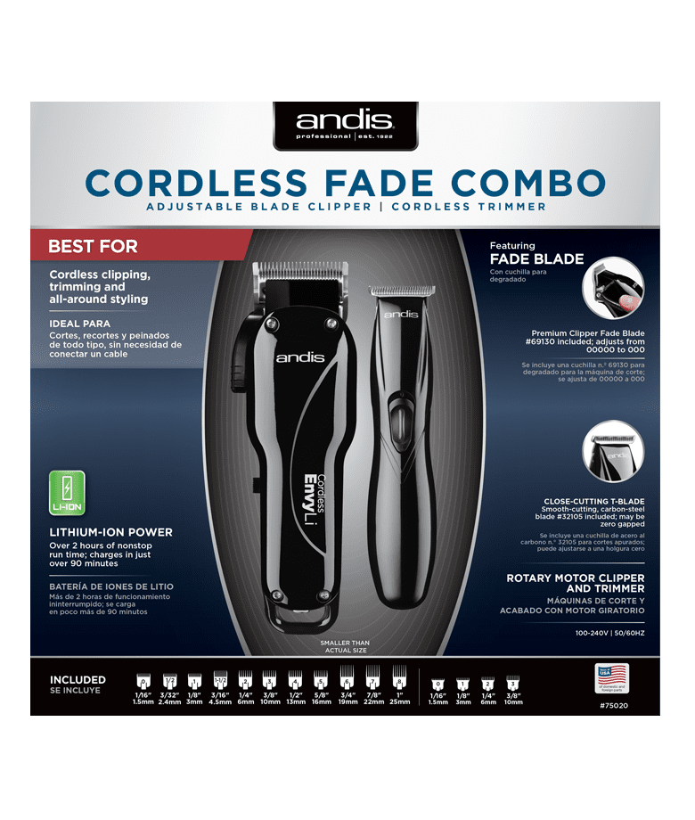 Andis Cordless Fade Combo.