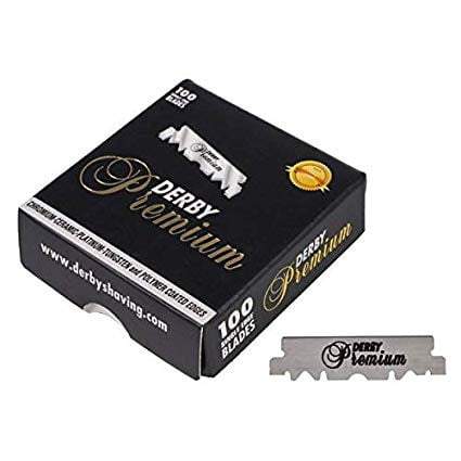 Derby Premium Single Edge Razor Blades ct100