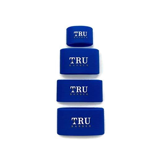 TRUBARBER Clipper Grip Bands Blue [4pcs]