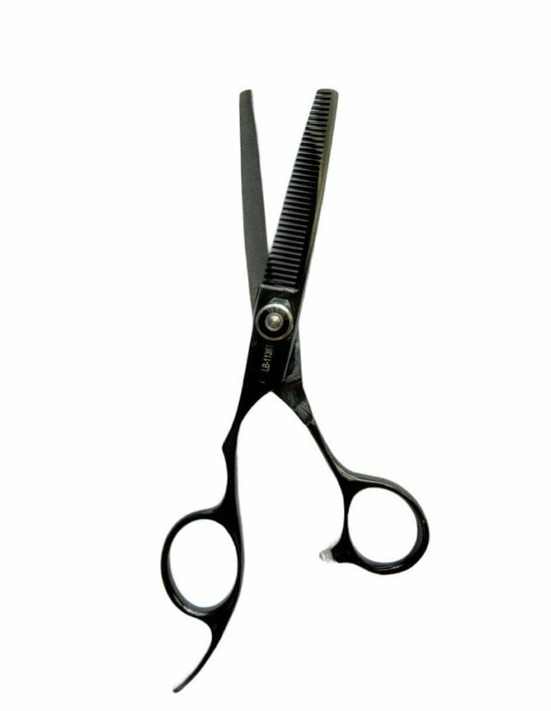 Kashi LB-1136T  Professional  Hair Thinning scissors for Left-Handed, 6 inches Black Color 36 Teeth Lefty