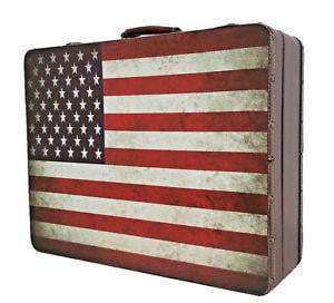 Vincent Master travel barber Case [American flag].
