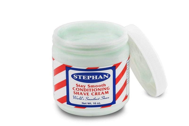 Stephan Stay Smooth Conditioning Shave Cream.