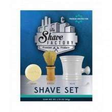 The Shave Factory set [soap, brush,mug].